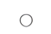 Love In Leather Stainless Steel Mens Cock Ring - 32mm - Steel Cock Rings